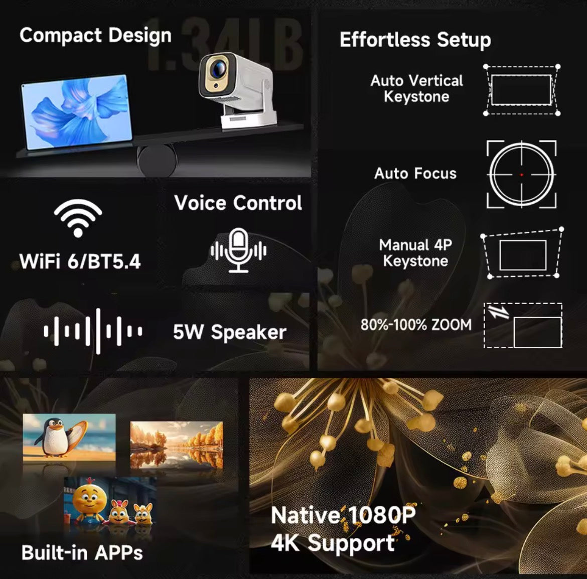 Zen™ Mini Projector (PRO)